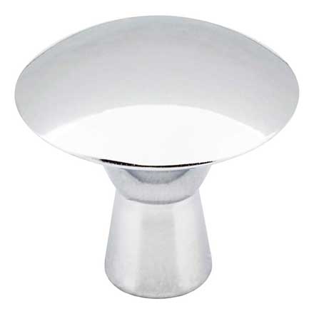 Elements [988PC] Die Cast Zinc Cabinet Knob - Zachary Series - Polished Chrome Finish - 1 1/16&quot; Dia.