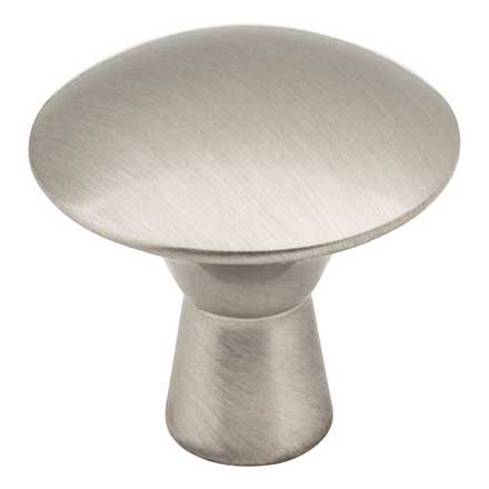 Elements [988SN] Die Cast Zinc Cabinet Knob - Zachary Series - Satin Nickel Finish - 1 1/16&quot; Dia.