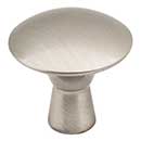 Elements [988SN] Die Cast Zinc Cabinet Knob - Zachary Series - Satin Nickel Finish - 1 1/16&quot; Dia.