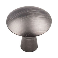 Elements [988BNBDL] Die Cast Zinc Cabinet Knob - Zachary Series - Brushed Pewter Finish - 1 1/16&quot; Dia.