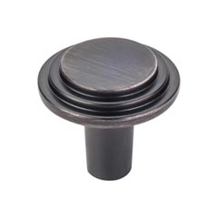 Elements [331BNBDL] Die Cast Zinc Cabinet Knob - Calloway Series - Brushed Pewter Finish - 1 1/8&quot; Dia.