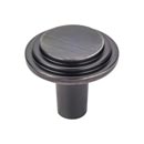 Elements [331BNBDL] Die Cast Zinc Cabinet Knob - Calloway Series - Brushed Pewter Finish - 1 1/8" Dia.