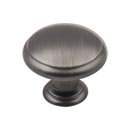 Elements [3940-BNBDL] Die Cast Zinc Cabinet Knob - Gatsby Series - Brushed Pewter Finish - 1 3/16&quot; Dia.