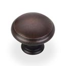 Elements [3940-DBAC] Die Cast Zinc Cabinet Knob - Gatsby Series - Brushed Oil Rubbed Bronze Finish - 1 3/16&quot; Dia.