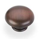 Elements [3950-DBAC] Die Cast Zinc Cabinet Knob - Gatsby Series - Brushed Oil Rubbed Bronze Finish - 1 3/16" Dia.