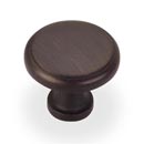 Elements [3970-DBAC] Die Cast Zinc Cabinet Knob - Gatsby Series - Brushed Oil Rubbed Bronze Finish - 1 3/16&quot; Dia.