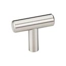 Elements [40SN] Plated Steel Cabinet T-Knob - Naples Series - Satin Nickel Finish - 1 9/16&quot; L