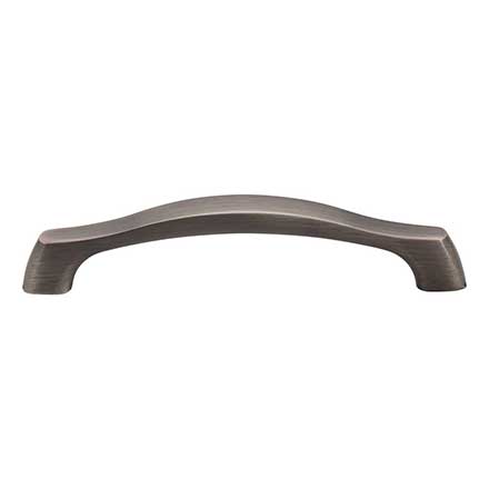 Elements [993-128BNBDL] Die Cast Zinc Cabinet Pull Handle - Aiden Series - Oversized - Brushed Pewter Finish - 128mm C/C - 6 1/8&quot; L
