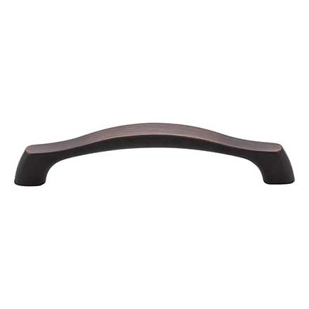 Elements [993-128DBAC] Die Cast Zinc Cabinet Pull Handle - Aiden Series - Oversized - Brushed Oil Rubbed Bronze Finish - 128mm C/C - 6 1/8&quot; L