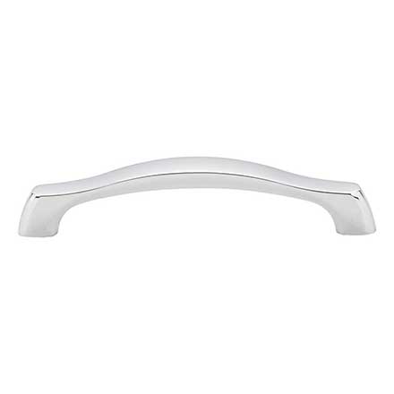 Elements [993-128PC] Die Cast Zinc Cabinet Pull Handle - Aiden Series - Oversized - Polished Chrome Finish - 128mm C/C - 6 1/8&quot; L