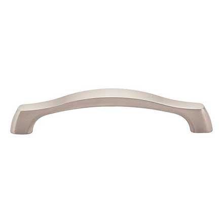 Elements [993-128SN] Die Cast Zinc Cabinet Pull Handle - Aiden Series - Oversized - Satin Nickel Finish - 128mm C/C - 6 1/8&quot; L