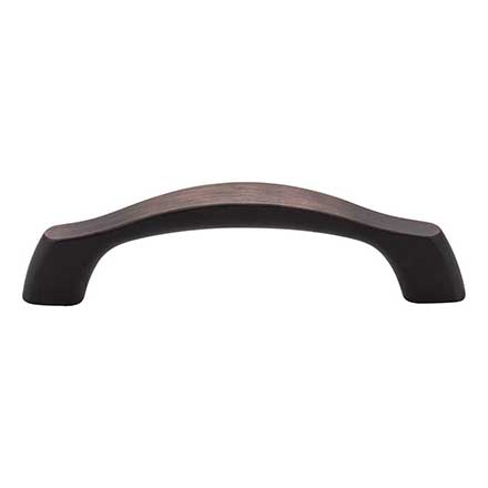 Elements [993-96DBAC] Die Cast Zinc Cabinet Pull Handle - Aiden Series - Standard Size - Brushed Oil Rubbed Bronze Finish - 96mm C/C - 4 3/4" L