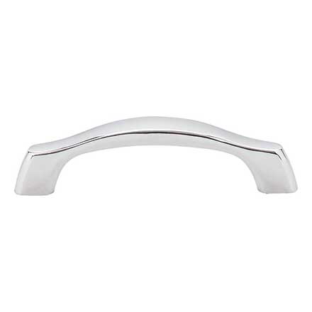 Elements [993-96PC] Die Cast Zinc Cabinet Pull Handle - Aiden Series - Standard Size - Polished Chrome Finish - 96mm C/C - 4 3/4" L