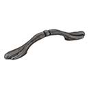 Elements [516ASM] Die Cast Zinc Cabinet Pull Handle - Arcadia Series - Standard Size - Distressed Antique Silver Finish - 3&quot; C/C - 5 7/16&quot; L