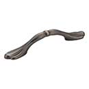 Elements [516BNBDL] Die Cast Zinc Cabinet Pull Handle - Arcadia Series - Standard Size - Brushed Pewter Finish - 3&quot; C/C - 5 7/16&quot; L