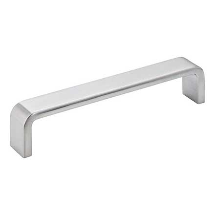 Elements [193-128BC] Die Cast Zinc Cabinet Pull Handle - Asher Series - Oversized - Brushed Chrome Finish - 128mm C/C - 5 1/4&quot; L