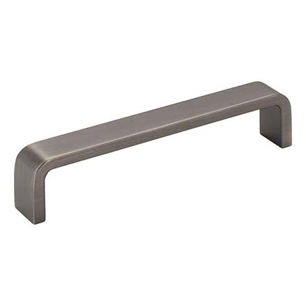 Elements [193-128BNBDL] Die Cast Zinc Cabinet Pull Handle - Asher Series - Oversized - Brushed Pewter Finish - 128mm C/C - 5 1/4&quot; L