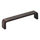 Elements [193-128DBAC] Die Cast Zinc Cabinet Pull Handle - Asher Series - Oversized - Brushed Oil Rubbed Bronze Finish - 128mm C/C - 5 1/4&quot; L