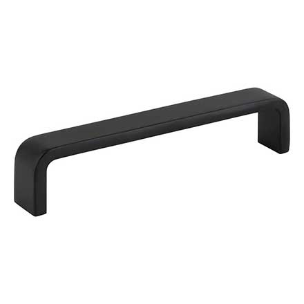 Elements [193-128MB] Die Cast Zinc Cabinet Pull Handle - Asher Series - Oversized - Matte Black Finish - 128mm C/C - 5 1/4&quot; L