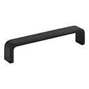 Elements [193-128MB] Die Cast Zinc Cabinet Pull Handle - Asher Series - Oversized - Matte Black Finish - 128mm C/C - 5 1/4&quot; L