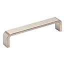 Elements [193-128SN] Die Cast Zinc Cabinet Pull Handle - Asher Series - Oversized - Satin Nickel Finish - 128mm C/C - 5 1/4&quot; L