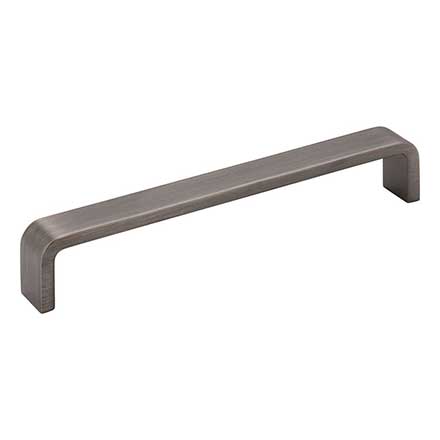 Elements [193-160BNBDL] Die Cast Zinc Cabinet Pull Handle - Asher Series - Oversized - Brushed Pewter Finish - 160mm C/C - 6 9/16&quot; L