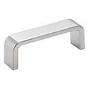 Elements [193-3BC] Die Cast Zinc Cabinet Pull Handle - Asher Series - Standard Size - Brushed Chrome Finish - 3&quot; C/C - 3 1/4&quot; L