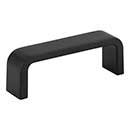Elements [193-3MB] Die Cast Zinc Cabinet Pull Handle - Asher Series - Standard Size - Matte Black Finish - 3&quot; C/C - 3 1/4&quot; L