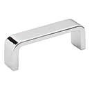 Elements [193-3PC] Die Cast Zinc Cabinet Pull Handle - Asher Series - Standard Size - Polished Chrome Finish - 3&quot; C/C - 3 1/4&quot; L