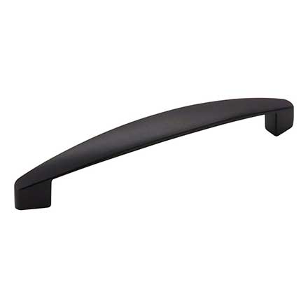 Elements [308-128BLK] Die Cast Zinc Cabinet Pull Handle - Belfast Series - Oversized - Black Finish - 128mm C/C - 5 9/16&quot; L