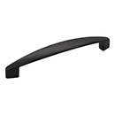 Elements [308-128BLK] Die Cast Zinc Cabinet Pull Handle - Belfast Series - Oversized - Black Finish - 128mm C/C - 5 9/16&quot; L