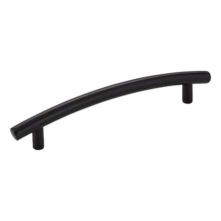 Elements [406-128BLK] Die Cast Zinc Cabinet Pull Handle - Belfast Series - Oversized - Black Finish - 128mm C/C - 6 9/16&quot; L