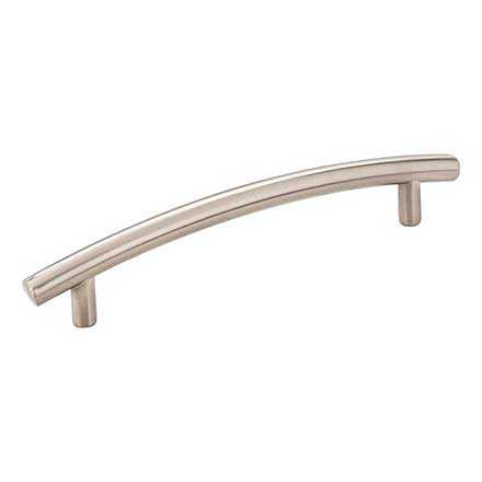 Elements [406-128SN] Die Cast Zinc Cabinet Pull Handle - Belfast Series - Oversized - Satin Nickel Finish - 128mm C/C - 6 9/16" L