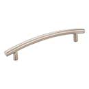 Elements [406-128SN] Die Cast Zinc Cabinet Pull Handle - Belfast Series - Oversized - Satin Nickel Finish - 128mm C/C - 6 9/16&quot; L