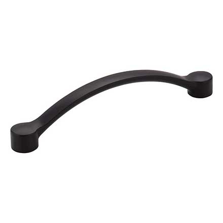Elements [745-128BLK] Die Cast Zinc Cabinet Pull Handle - Belfast Series - Oversized - Black Finish - 128mm C/C - 5 11/16&quot; L