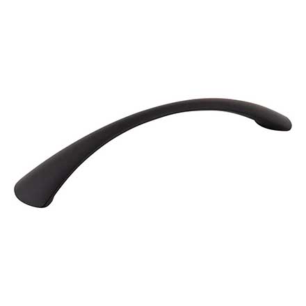 Elements [976-128BLK] Die Cast Zinc Cabinet Pull Handle - Belfast Series - Oversized - Black Finish - 128mm C/C - 6 13/16&quot; L