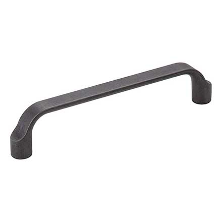 Elements [239-128DACM] Die Cast Zinc Cabinet Pull Handle - Brenton Series - Oversized - Gun Metal Finish - 128mm C/C - 5 9/16" L