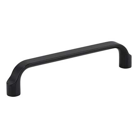 Elements [239-128MB] Die Cast Zinc Cabinet Pull Handle - Brenton Series - Oversized - Matte Black Finish - 128mm C/C - 5 9/16&quot; L