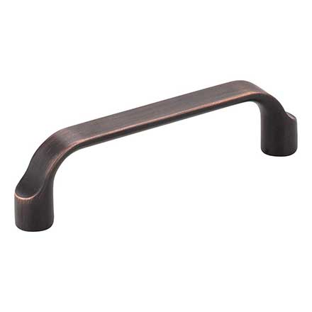 Elements [239-96DBAC] Die Cast Zinc Cabinet Pull Handle - Brenton Series - Standard Size - Brushed Oil Rubbed Bronze Finish - 96mm C/C - 4 5/16" L