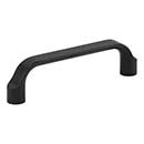 Elements [239-96MB] Die Cast Zinc Cabinet Pull Handle - Brenton Series - Standard Size - Matte Black Finish - 96mm C/C - 4 5/16&quot; L