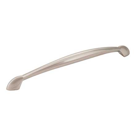 Elements [417572] Die Cast Zinc Cabinet Pull Handle - Capri Series - Oversized - Dull Nickel Finish - 128mm C/C - 5 7/16&quot; L