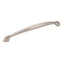 Elements [417572] Die Cast Zinc Cabinet Pull Handle - Capri Series - Oversized - Dull Nickel Finish - 128mm C/C - 5 7/16&quot; L