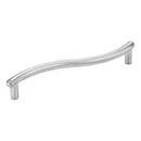 Elements [Z205BC] Die Cast Zinc Cabinet Pull Handle - Capri Series - Oversized - Brushed Chrome Finish - 128mm C/C - 5 3/4&quot; L
