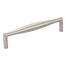 Elements [Z500-128SN] Die Cast Zinc Cabinet Pull Handle - Capri Series - Oversized - Satin Nickel Finish - 128mm C/C - 5 3/8&quot; L