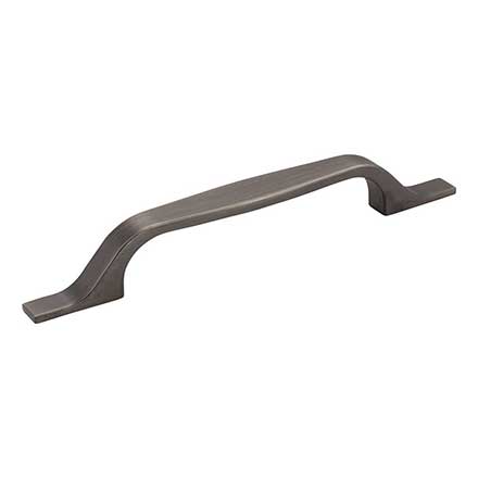 Elements [382-128BNBDL] Die Cast Zinc Cabinet Pull Handle - Cosgrove Series - Oversized - Brushed Pewter Finish - 128mm C/C - 7 3/4&quot; L