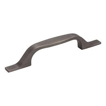 Elements [382-96BNBDL] Die Cast Zinc Cabinet Pull Handle - Cosgrove Series - Standard Size - Brushed Pewter Finish - 96mm C/C - 6 1/2&quot; L