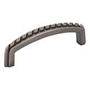 Elements [Z118-3BNBDL] Die Cast Zinc Cabinet Pull Handle - Cypress Series - Standard Size - Brushed Pewter Finish - 3&quot; C/C - 3 7/16&quot; L