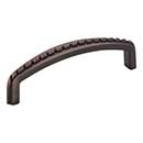Elements [Z118-96DBAC] Die Cast Zinc Cabinet Pull Handle - Cypress Series - Standard Size - Brushed Oil Rubbed Bronze Finish - 96mm C/C - 4 1/16&quot; L