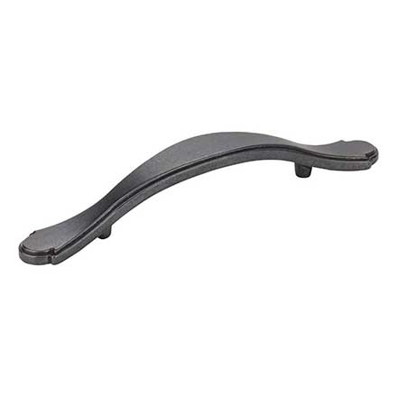 Elements [3108DACM] Die Cast Zinc Cabinet Pull Handle - Gatsby Series - Standard Size - Gun Metal Finish - 3&quot; C/C - 5 5/16&quot; L