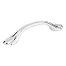 Elements [3208PC] Die Cast Zinc Cabinet Pull Handle - Gatsby Series - Standard Size - Polished Chrome Finish - 3&quot; C/C - 4 1/4&quot; L